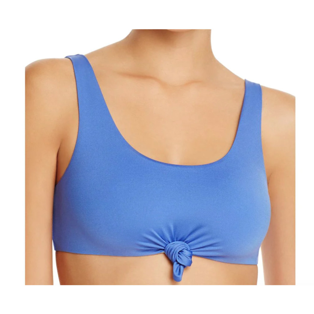 Dolce Vita Women's Majorelle Reversible Blue Bikini Top Large NEW